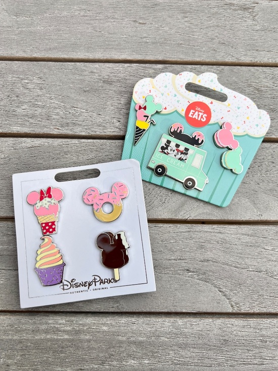 Disney Foodie Collection ✨ NEW Eats Pins + Treats Set + Teacup Clip